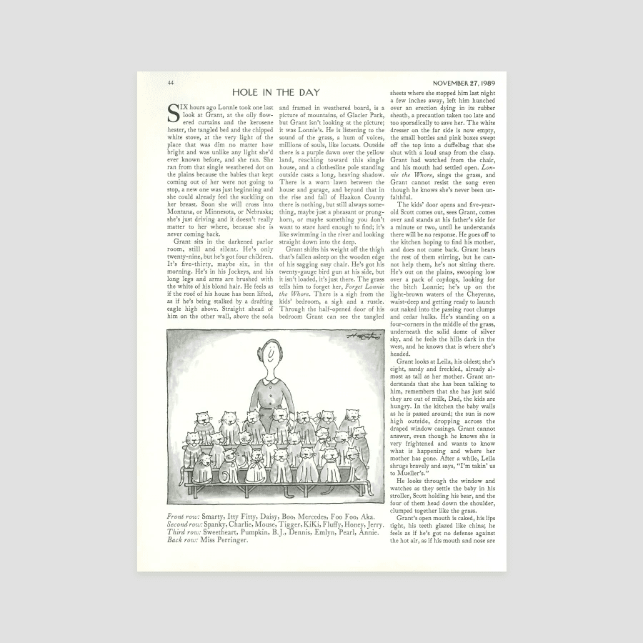 Hole In The Day The New Yorker
