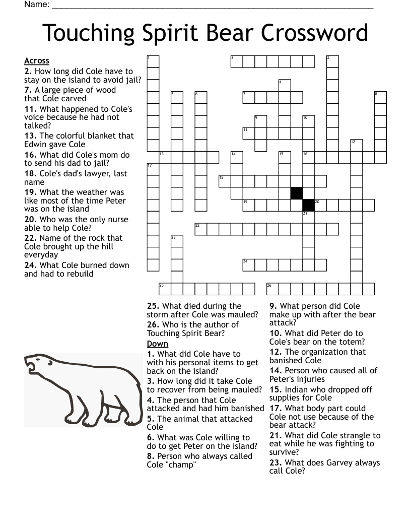 Maus Chapter One Crossword WordMint