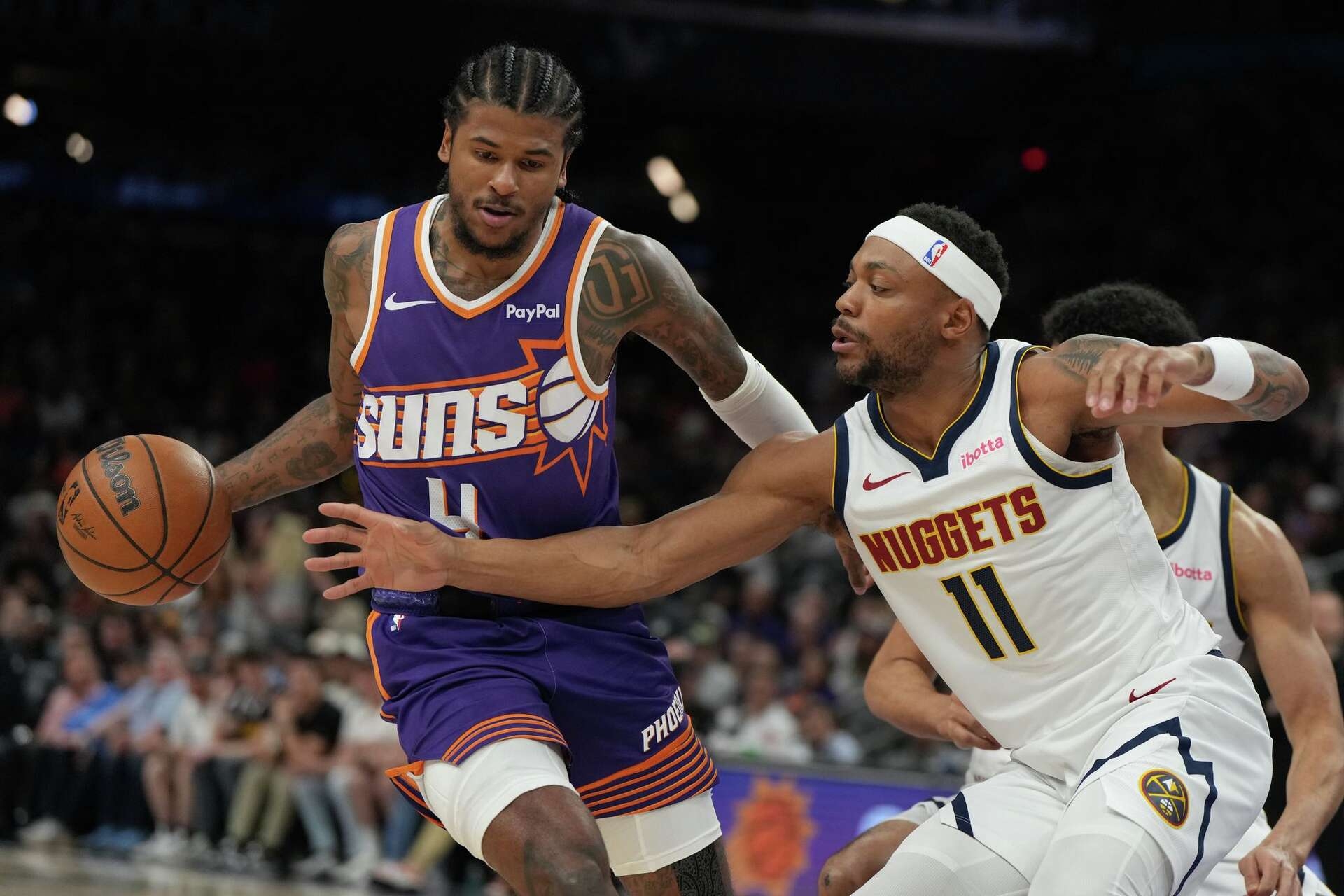 Nikola Jokic Has 23 Points Knocks Down Late Bucket To Send Nuggets Over Suns 125 123