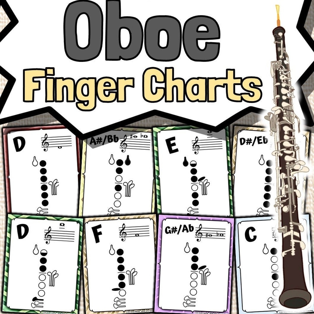 printable oboe fingering chart printable oboe fingering chart