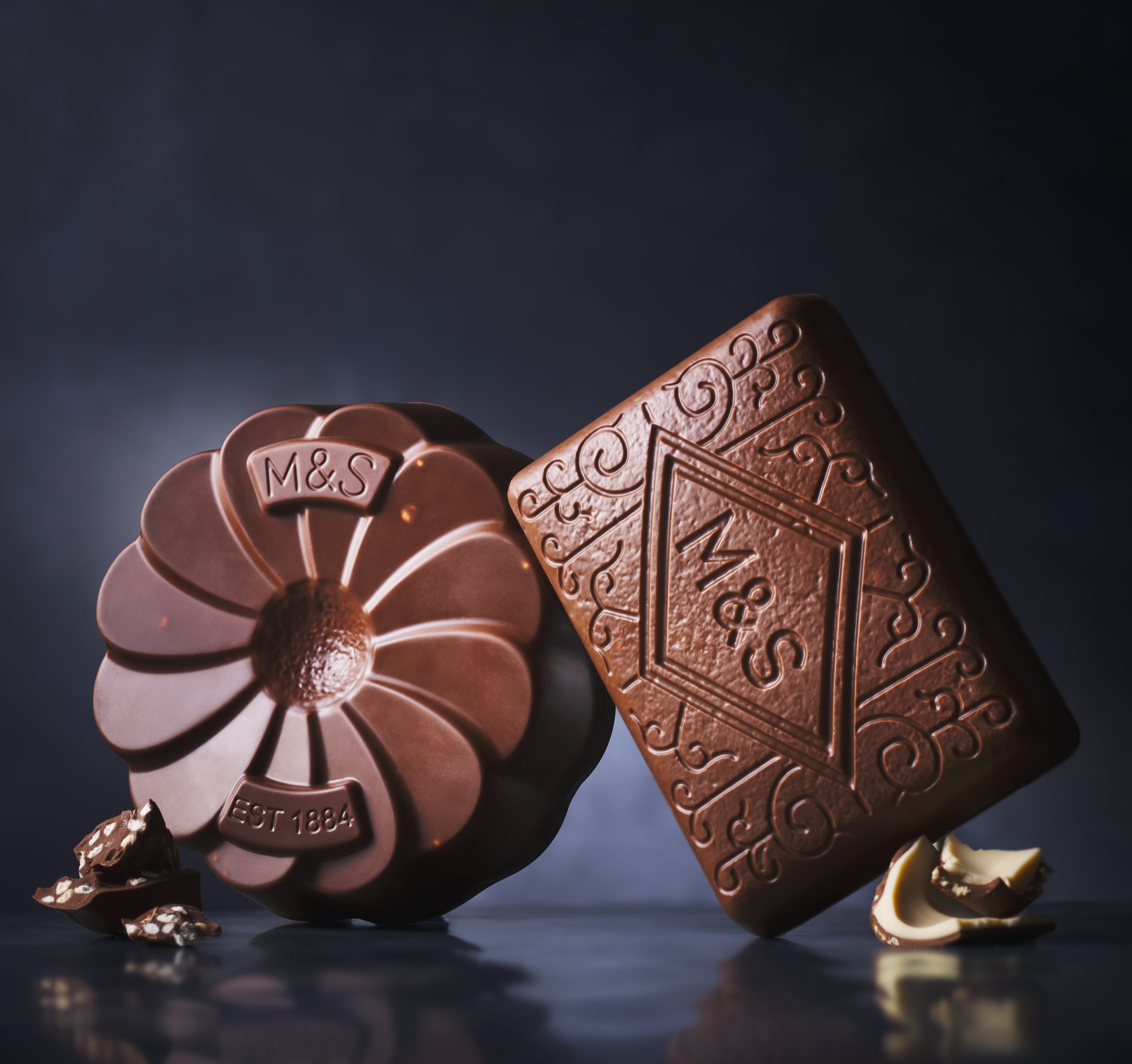 Outrageously Chocolatey Custard Cream Biscuity Egg M S