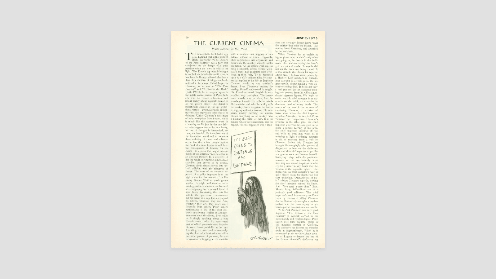 Peter Sellers In The Pink The New Yorker