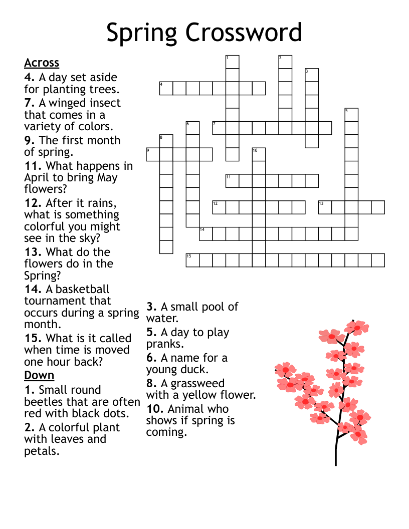 Pilates Crossword WordMint