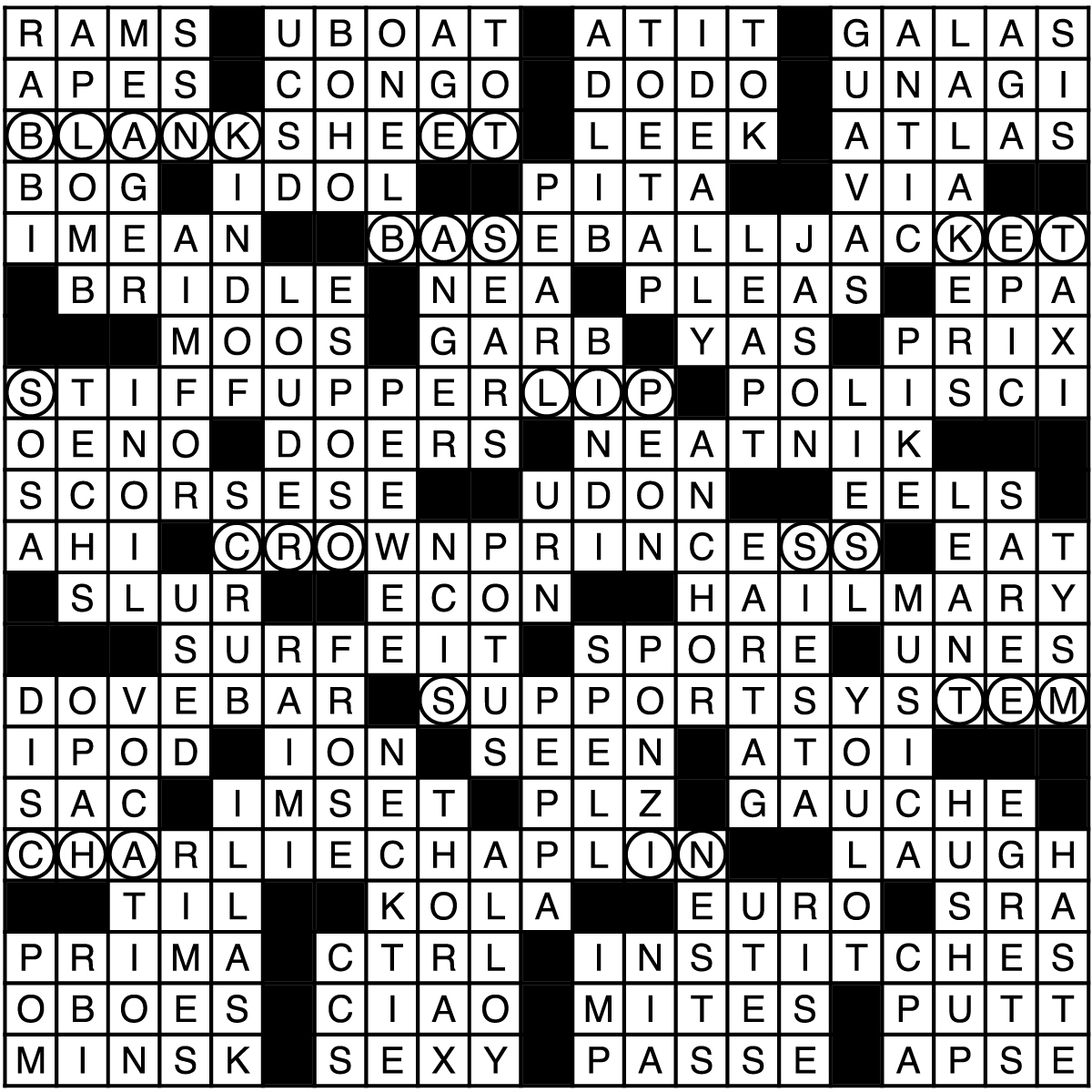 la times crossword answers for today