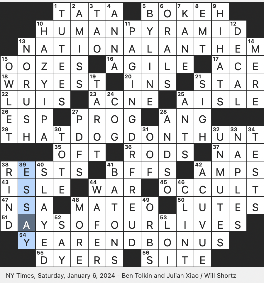 go badly crossword clue