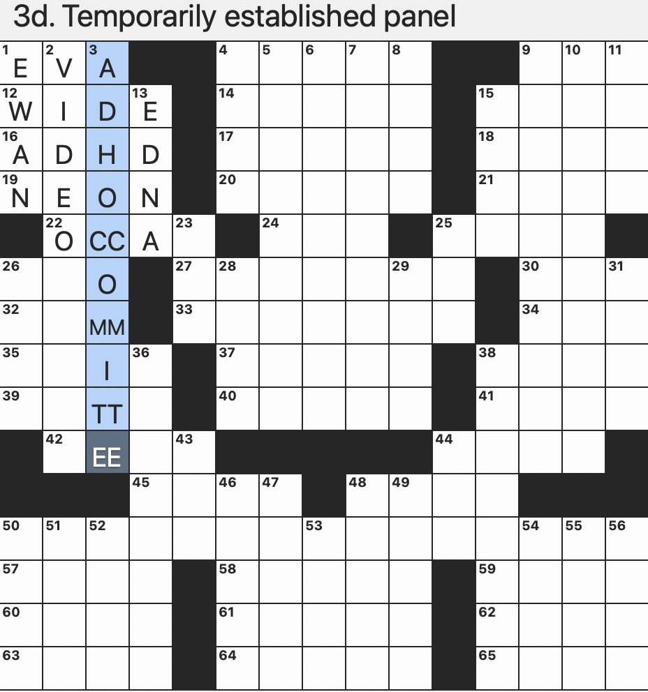 Rex Parker Does The NYT Crossword Puzzle Principle Of Parsimony Philosopher THU 6 12 25 Gridiron Game For Young Tykes Temporarily Established Panel Article About A Photo Wister 