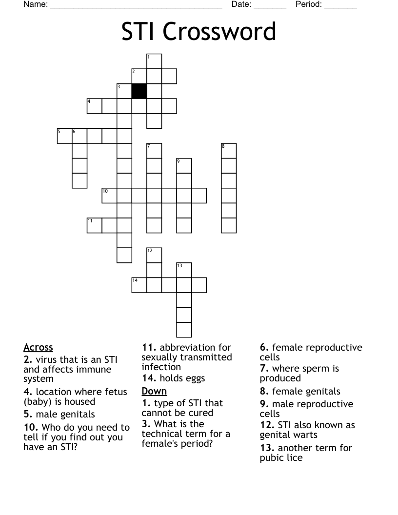 STI Crossword WordMint STI Crossword WordMint