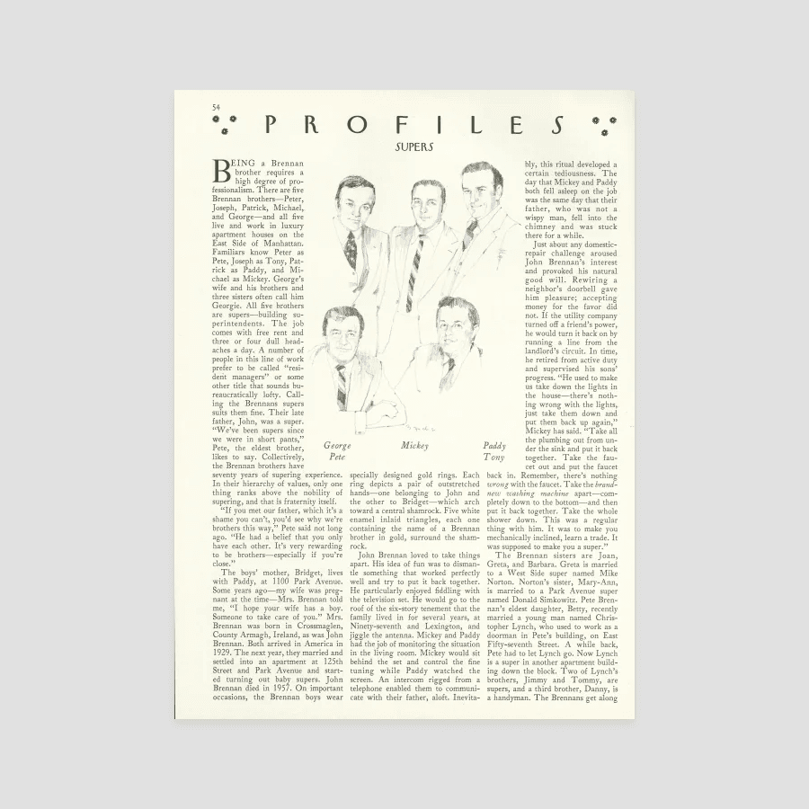 Supers The New Yorker