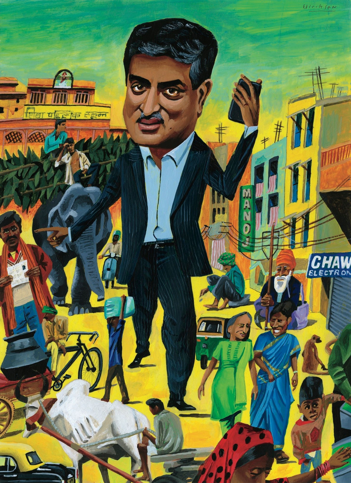 indian conglomerate crossword