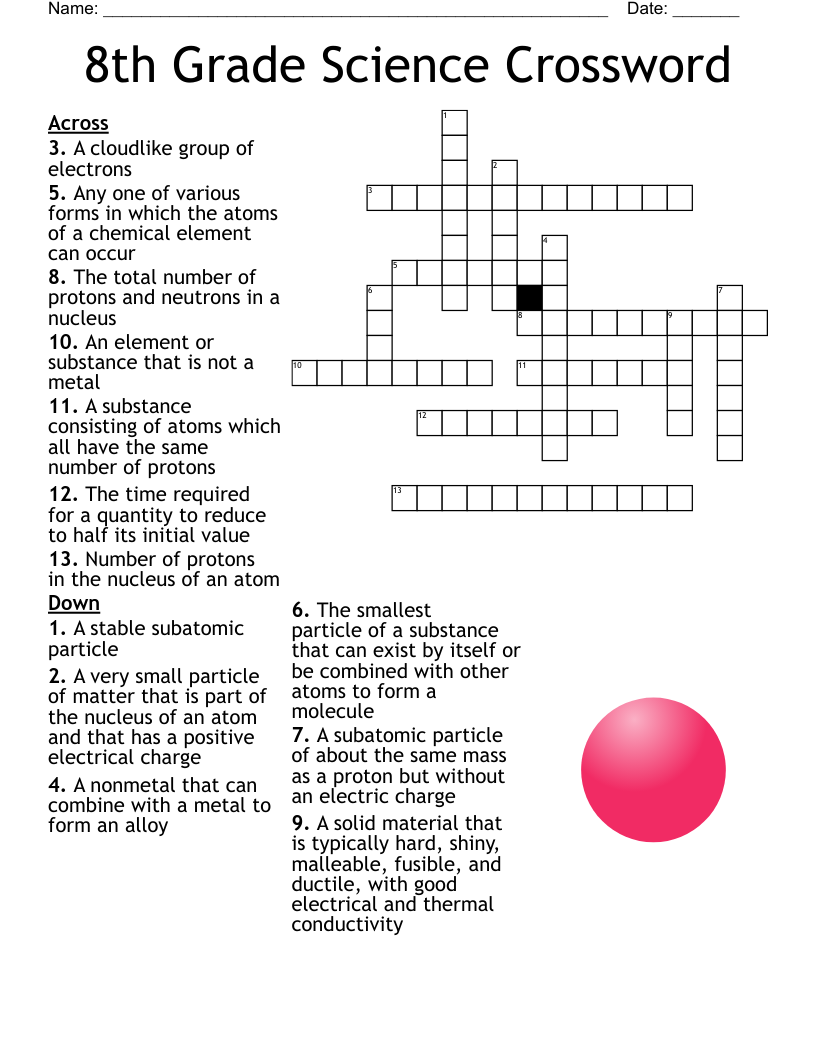 subatomic particle crossword subatomic particle crossword