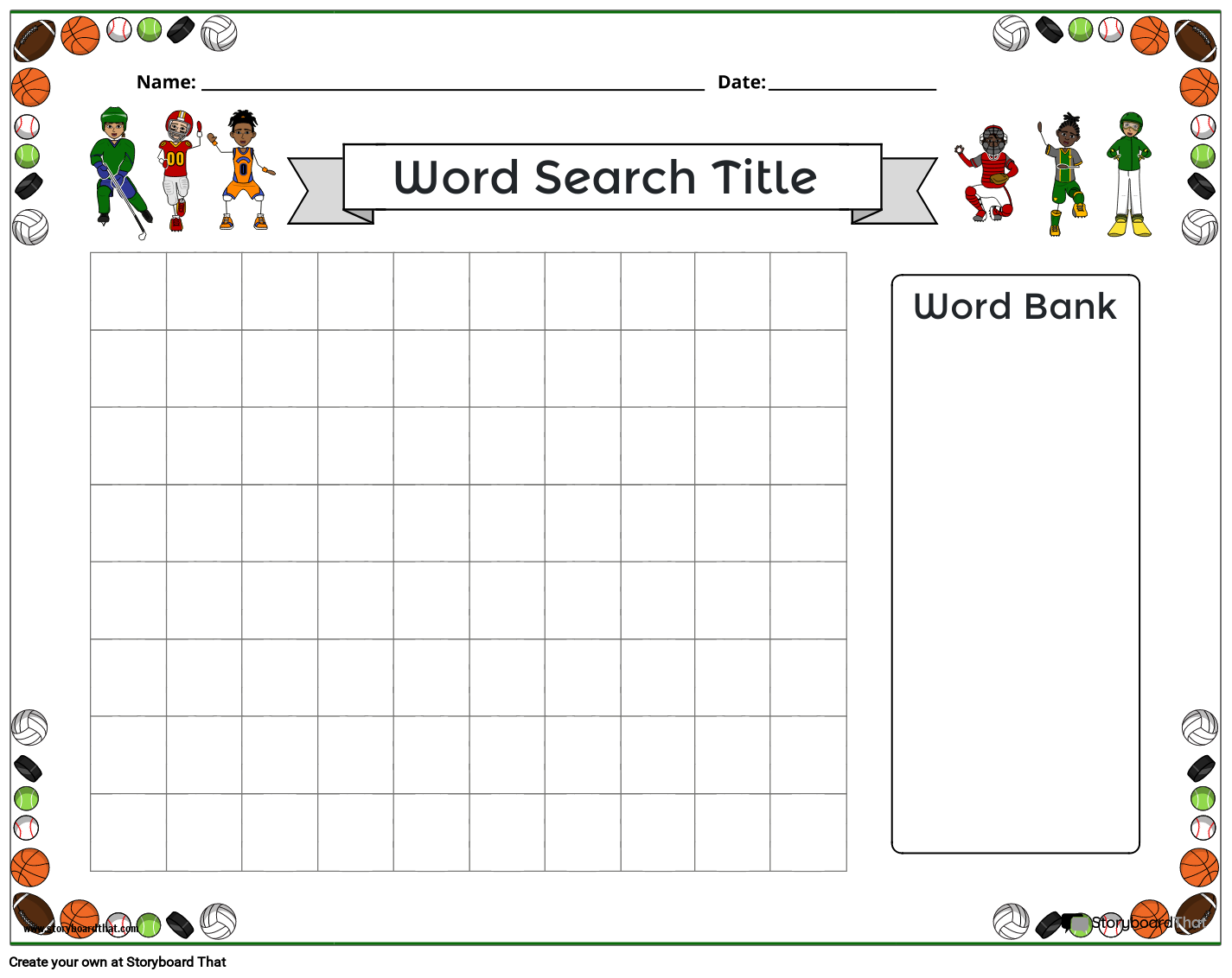 Word Search Worksheets Free Printable Puzzles For Kids